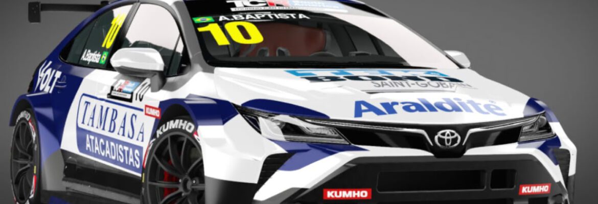 Cobra Racing Team terá Nunes de Audi e Baptista de Toyota no TCR South 2023