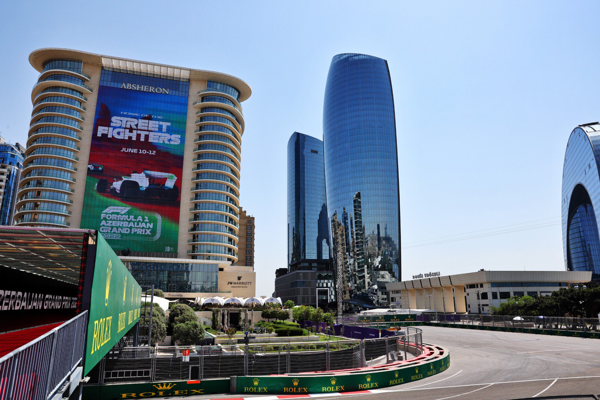 Fotos: as primeiras imagens do fim de semana do GP do Azerbaijão de F1 F1 2022, Azerbabaijão, Baku, Circuito