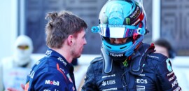 F1: “Esperava um pouco mais”, diz Russell após ver replay do toque com Verstappen na sprint race