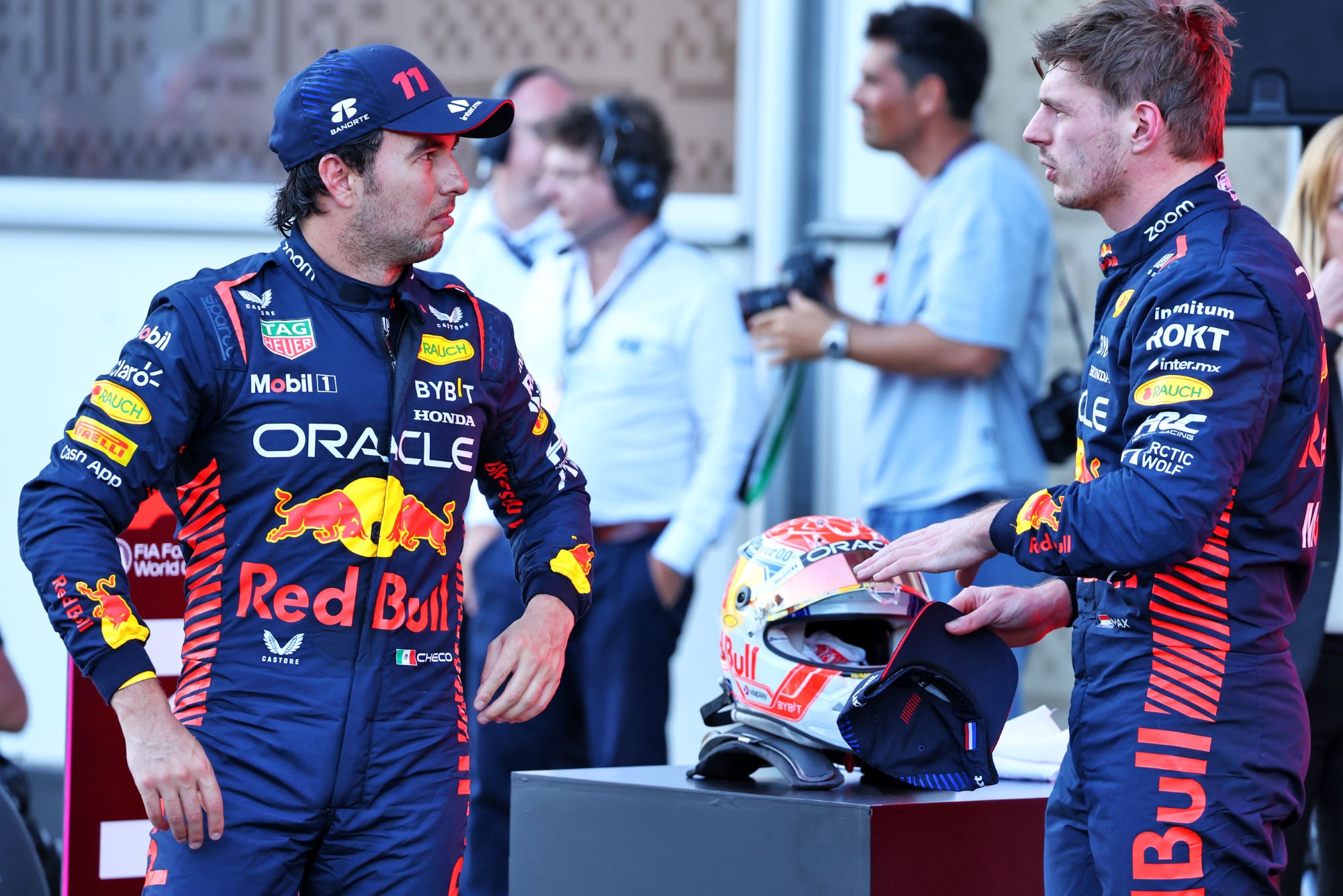 Fotos: as imagens da Sprint do GP do Azerbaijão, marcada por discussão entre Verstappen e Russell F1 2023, GP do Azerbaijão, Baku, Sprint