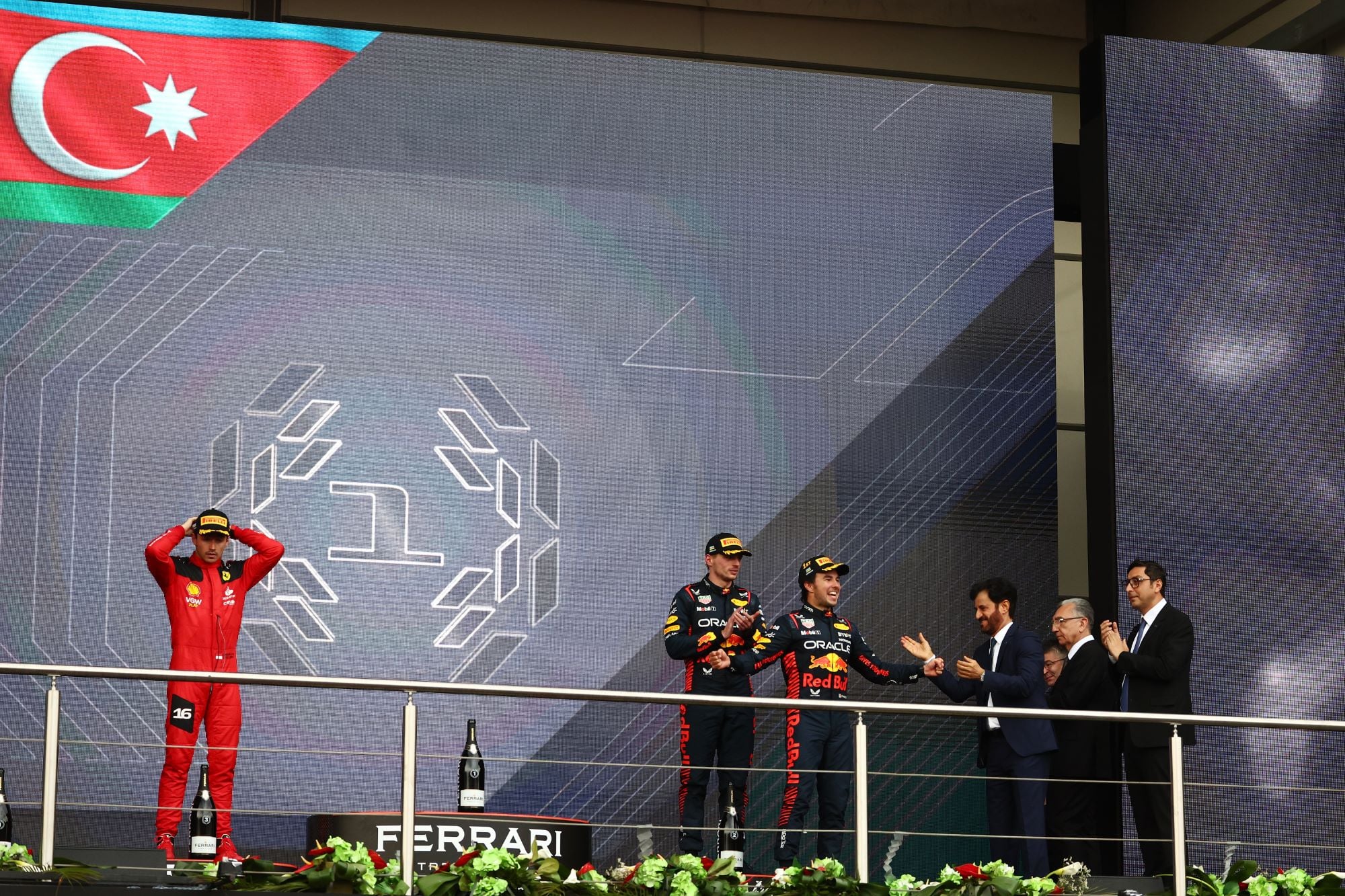 Fotos: as imagens da vitória de Perez no GP do Azerbaijão F1 2023, GP do Azerbaijão, Baku, Corrida