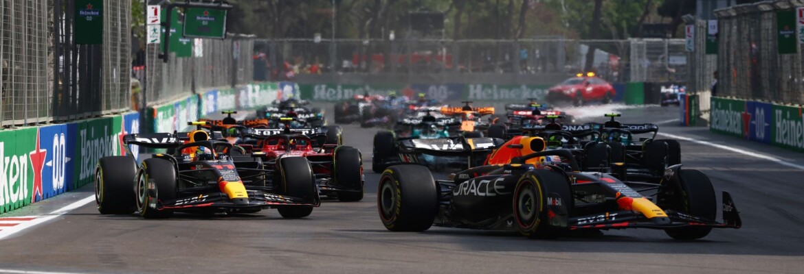 F1: Verstappen diz que carros muito pesados contribuíram para corrida monótona em Baku F1: Verstappen diz que carros muito pesados contribuíram para corrida monótona em Baku
