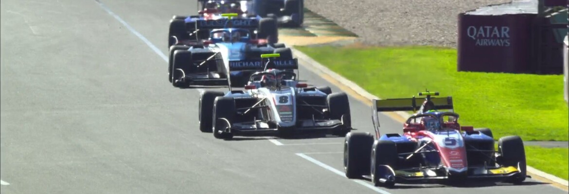 F3: Bortoleto impede ataque de Saucy e vence corrida 2 na Austrália