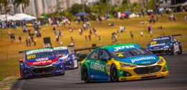Júlio Campos comemora top-10 em estreia no campeonato da Stock Car