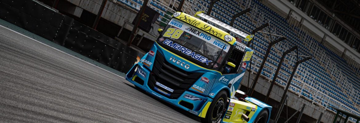 Danilo Dirani leva Iveco Usual Racing ao segundo lugar no primeiro dia de atividades da Copa Truck, em Interlagos
