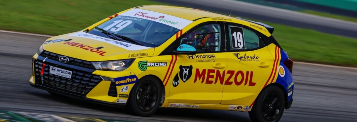 Copa Shell HB20: Enzo Gianfratti conquista segundo lugar em estreia na categoria Pro em Interlagos