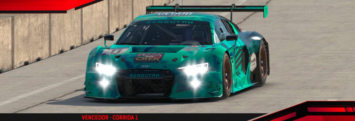 F1BC GT3 iRacing: Gabriel Silva vence em Belle Isle, Felipe Pinheiro e Pablo Cenjor confirmam títulos