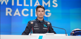 F1: De folga, Sargeant visita Nova York, faz o fechamento do mercado de ações e aparece em telão na Times Square