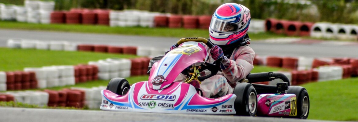 Vitória feminina marca etapa da Copa SP KGV nas categorias Rotax