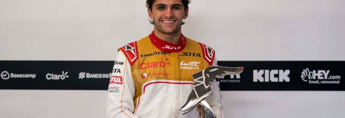 WEC: Pietro Fittipaldi recebe troféu de piloto mais rápido em Spa