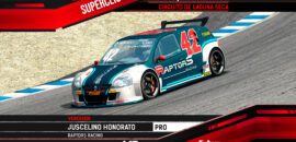 F1BC Superclio: Juscelino Honorato vence em Laguna Seca, e oito disputarão título na final
