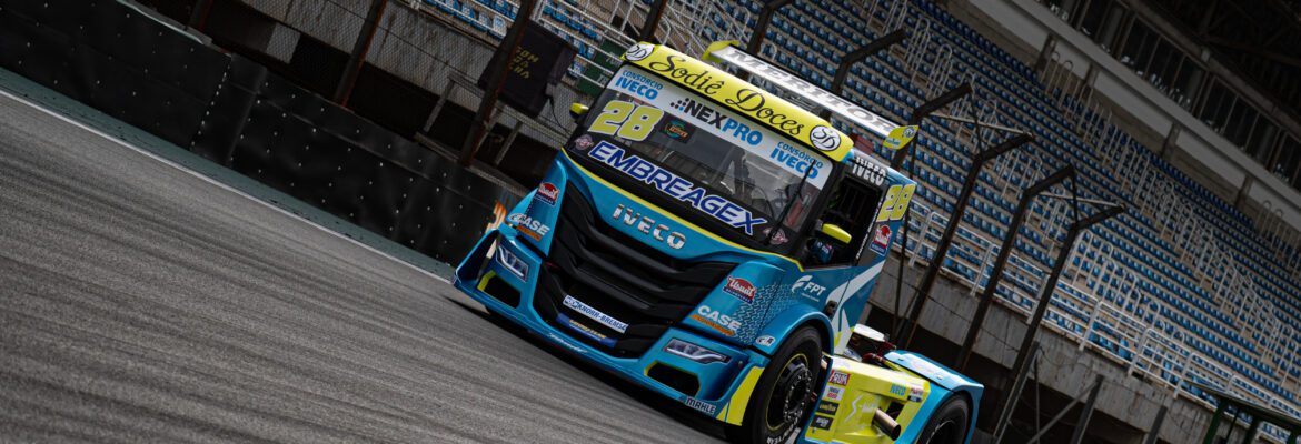 Danilo Dirani leva Iveco Usual Racing ao terceiro lugar do grid de largada da Copa Truck, em Interlagos