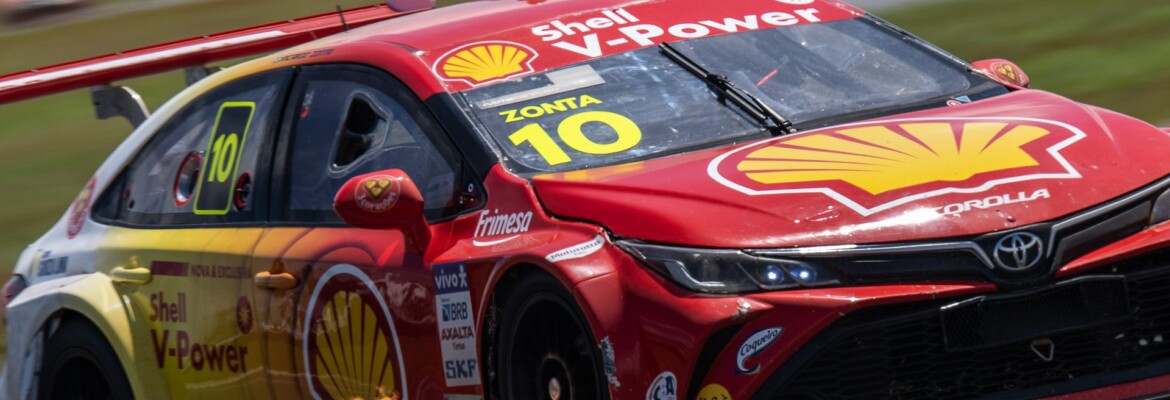Ricardo Zonta abre a temporada da Stock Car com pódio para Shell em Goiânia