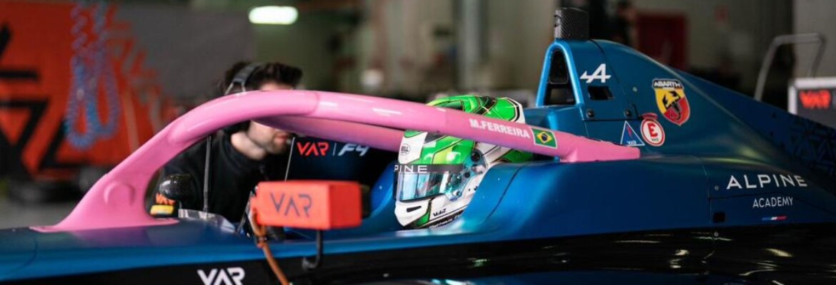 Matheus Ferreira fecha testes da F4 Italiana com terceiro tempo em Imola