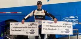 Nic Giaffone vence corrida 1 de ponta a ponta na USF Juniors no Alabama