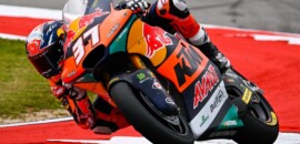 Acosta vence Arbolino em grande duelo e vence em Austin na Moto2