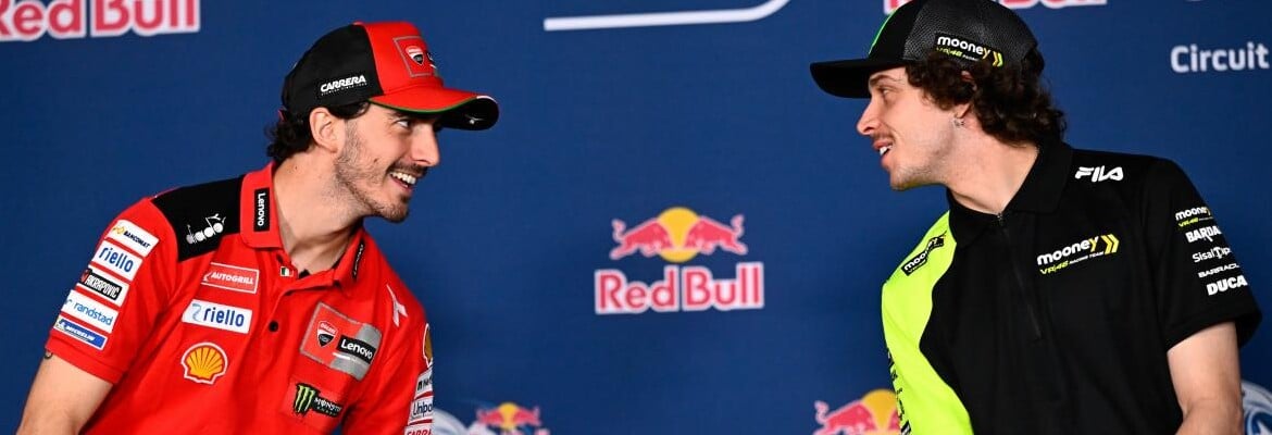 Rossi: será “difícil de administrar” relação Bagnaia-Bezzecchi em duelo na MotoGP