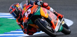 Öncü faz melhor tempo no TL1 e é mais veloz na Moto3 em Jerez; Moreira é 10º