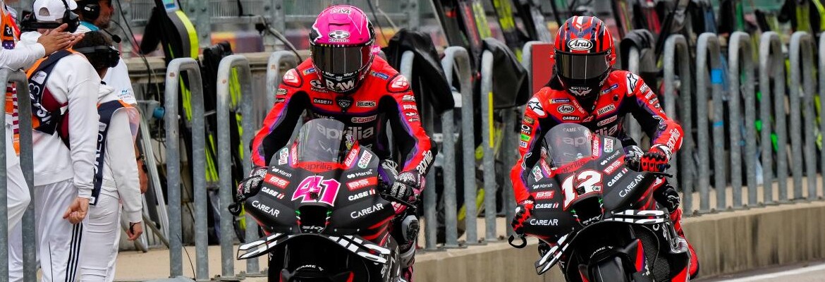 Espargaró lidera dobradinha da Aprilia em primeiro dia da MotoGP na Espanha