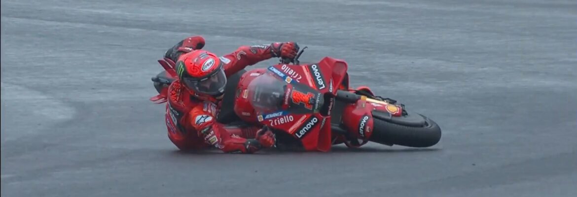 Bagnaia se diz “chateado” com acidente “difícil de entender” na Argentina