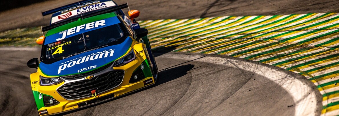 Campos conquista segundo lugar em Interlagos na pista, mas sofre punição na Stock Car