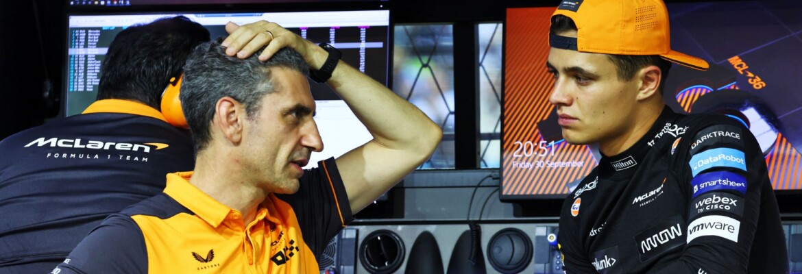 F1: Chefe da McLaren quer renovar contrato de Norris com a equipe