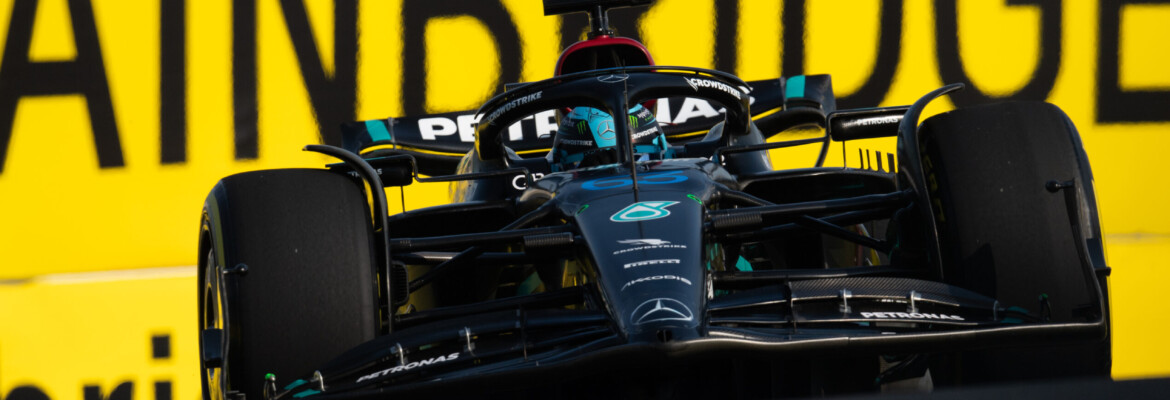 F1: “Não esperem que tudo mude em Ímola”, alerta Russell sobre atualizações da Mercedes