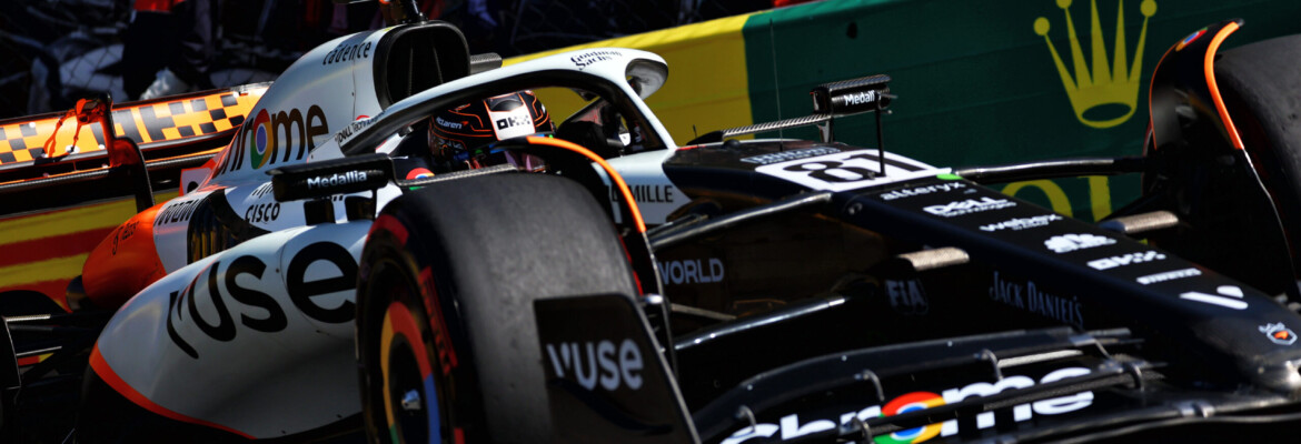 F1: Piastri usou Verstappen como referência durante a chuva em Monte Carlo