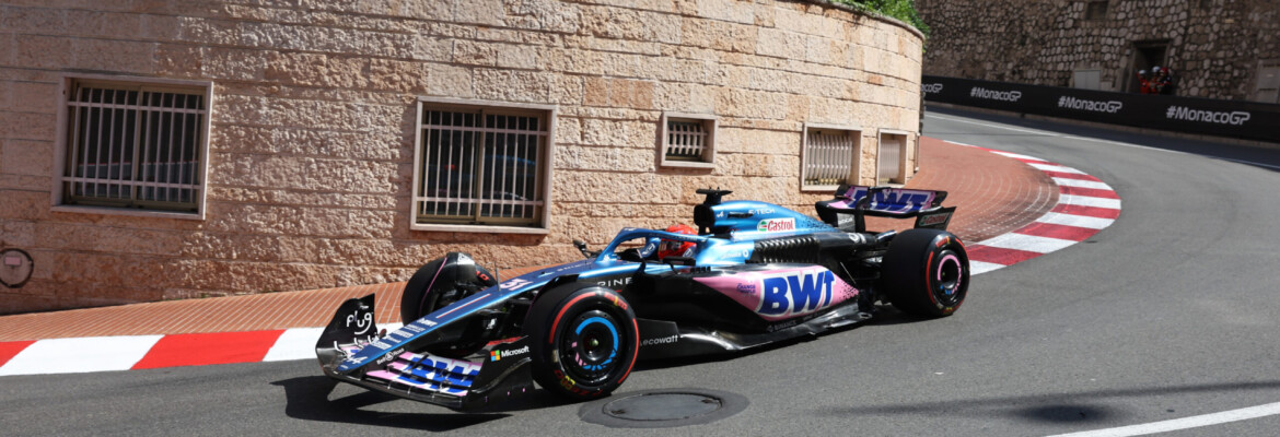 F1: Alpine se recupera com classificação em Mônaco