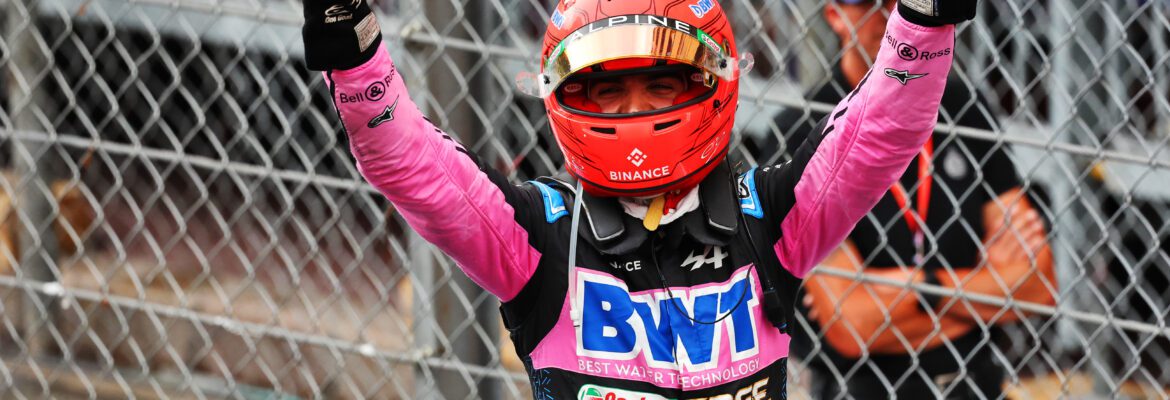 F1: Repetir pódios como em Mônaco é um objetivo natural da Alpine, segundo Ocon