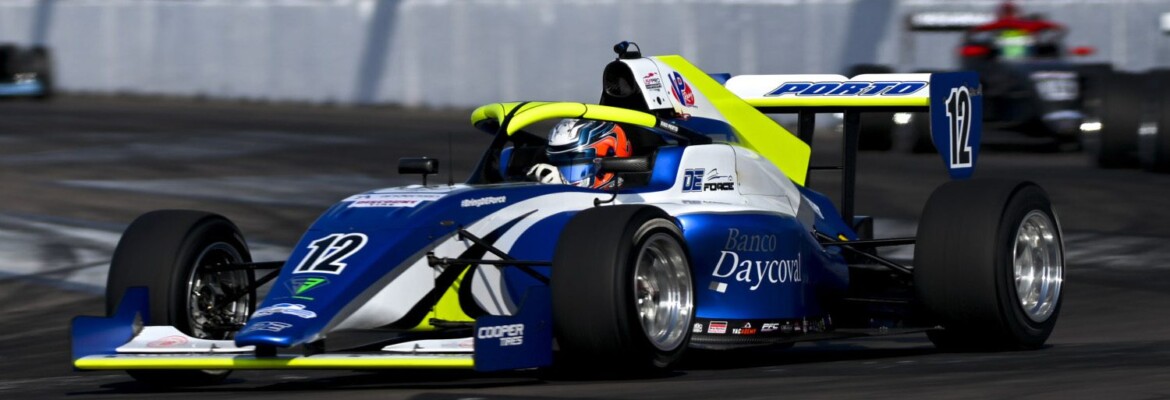 USF Pro 2000: Kiko Porto lidera quinta-feira de treinos para a etapa de Indianápolis