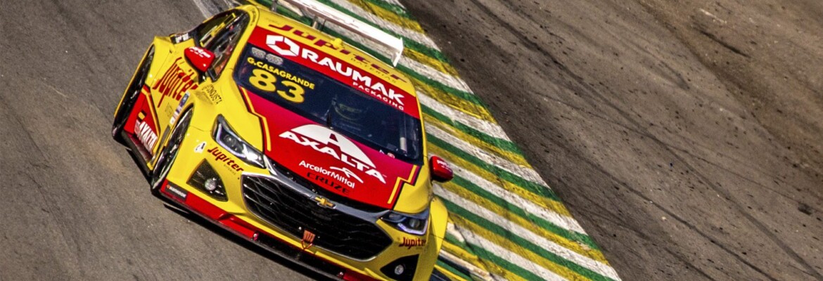 Gabriel Casagrande completa 200 largadas na Stock Car em Tarumã