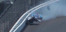 Stefan Wilson fratura vértebra em acidente e vira dúvida para a Indy 500