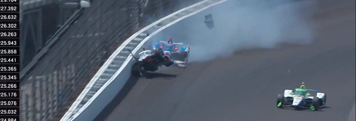 Stefan Wilson fratura vértebra em acidente e vira dúvida para a Indy 500