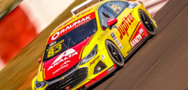 Gabriel Casagrande vai ao pódio em Tarumã e segue vice-líder da Stock Car