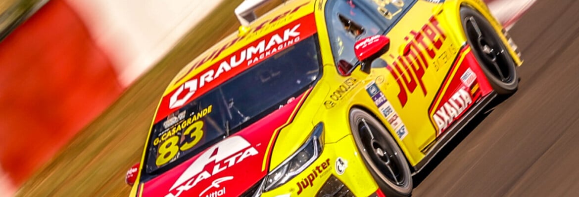 Gabriel Casagrande vai ao pódio em Tarumã e segue vice-líder da Stock Car