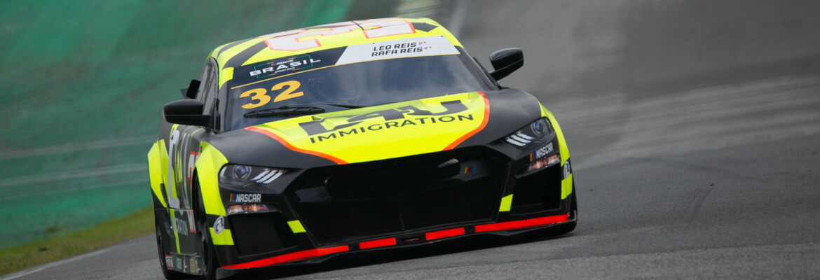 Leo e Rafa Reis defendem liderança da Nascar Brasil em etapa em Londrina com a D4U Immigration