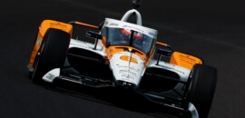 Rosenqvist lidera sábado de classificação para as 500 Milhas de Indianápolis