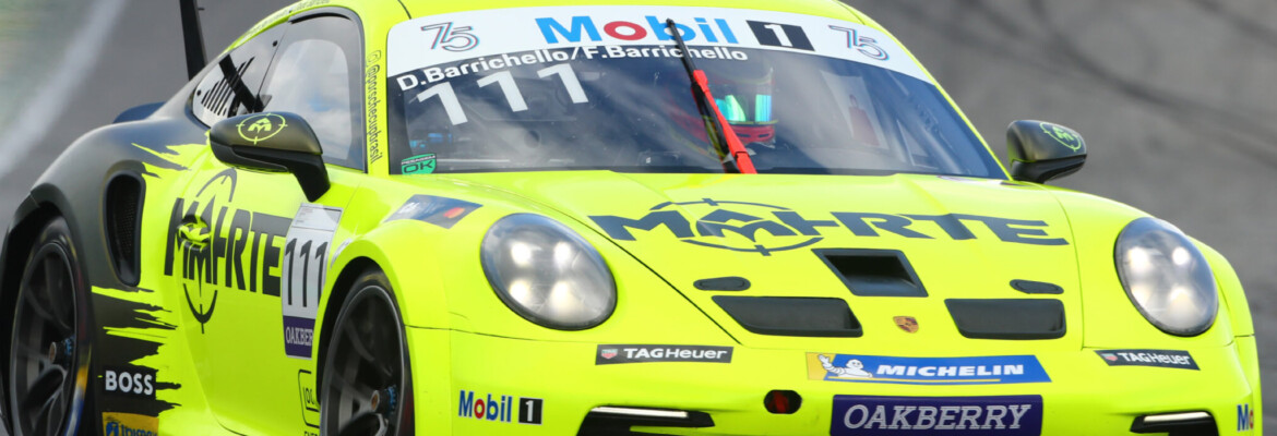 Dudu e Fefo Barrichello finalizam em quarto a abertura da Porsche Cup Endurance