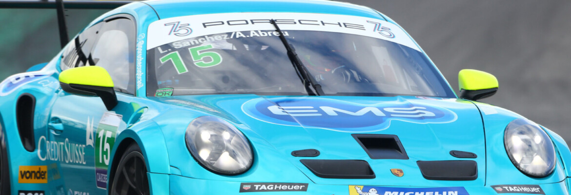Dupla Leonardo Sanchez e Átila Abreu crava segundo melhor tempo no quali de sua classe na Porsche Endurance