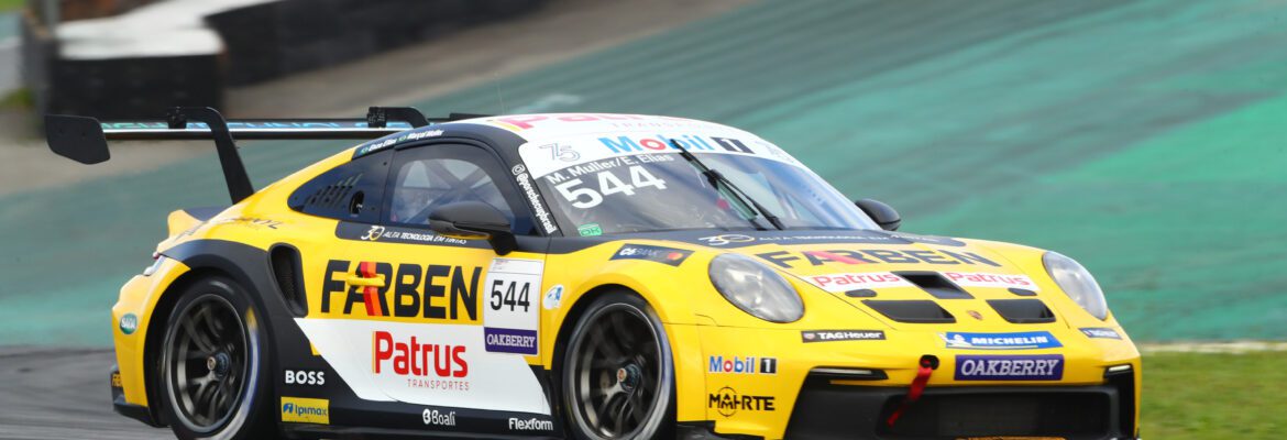 Pole, Müller/Elias espera ritmo forte durante Porsche Endurance em São Paulo: “Usufruir da vantagem”