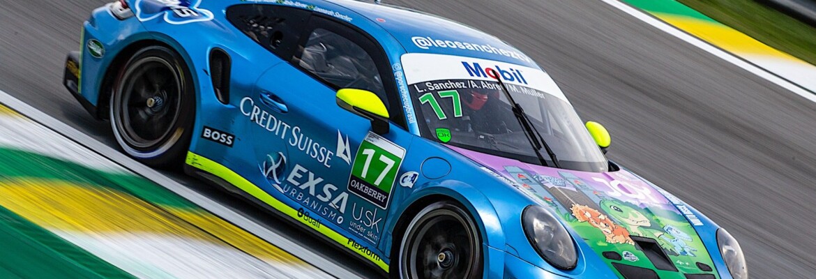Leonardo Sanchez e Átila Abreu disputam a temporada 2023 da Porsche Carrera Cup Endurance Challenge