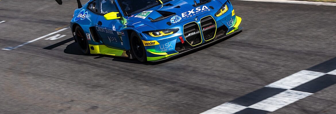 Leonardo Sanchez e Átila Abreu largam na segunda posição da classe GT3 na Endurance Brasil, em Goiânia