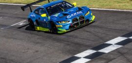 Leonardo Sanchez e Átila Abreu largam na segunda posição da classe GT3 na Endurance Brasil, em Goiânia