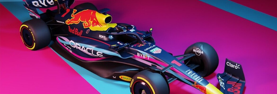 F1 – Foto: Red Bull apresenta pintura especial para GP de Miami