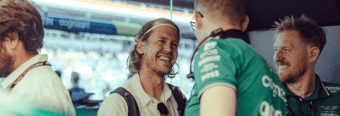 F1: Vettel faz aparição no paddock em Mônaco