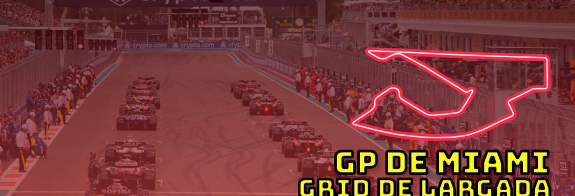 F1 AO VIVO: o grid de largada do GP de Miami no Parque Fechado F1Mania.net