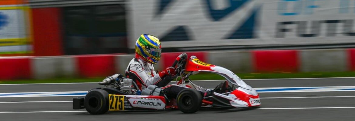 Kart: Miguel Costa acumula top-10 em baterias no Champions of the Future