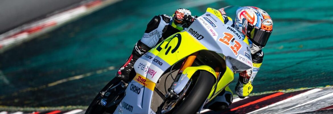 Ferrari cai no fim, mas anota 1ª pole de 2023 na MotoE em Le Mans