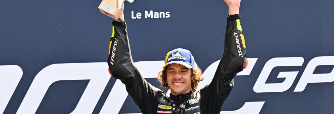 Bezzecchi celebra vitória em Le Mans: “consegui ficar fora das confusões”